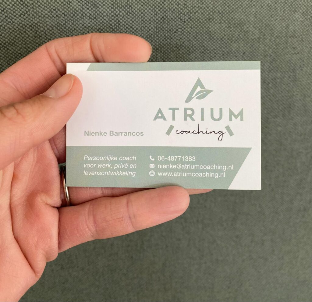 visitekaartje Atrium coaching